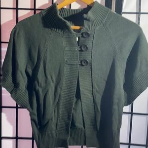 Smudge Crop Sweater Size M